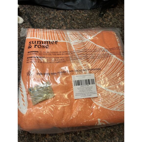 Summer And Rose Towel Round Super Absorbent (new in bag) NWT - Picture 4 of 5